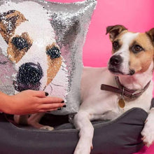 Load image into Gallery viewer, Customized Sequin Pet Pillow Covers-birthday-gift-for-men-and-women-gift-feed.com
