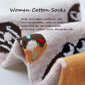 Cute Five Finger Athletic Ankle Socks for Girls-birthday-gift-for-men-and-women-gift-feed.com