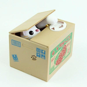 Cute Stealing Cat Decorative Coin Bank for Kids-birthday-gift-for-men-and-women-gift-feed.com
