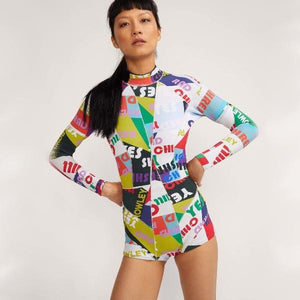CYNTHIA ROWLEY ColorBlock Wetsuit-birthday-gift-for-men-and-women-gift-feed.com
