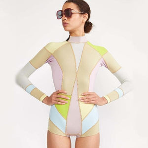 CYNTHIA ROWLEY ColorBlock Wetsuit-birthday-gift-for-men-and-women-gift-feed.com