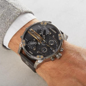 DIESEL Mr. Daddy 2.0 Stainless Steel Chronograph Men's Watch-birthday-gift-for-men-and-women-gift-feed.com