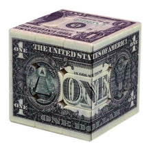 Load image into Gallery viewer, Dollar Bill Rubik Cube Puzzle-birthday-gift-for-men-and-women-gift-feed.com
