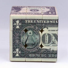 Load image into Gallery viewer, Dollar Bill Rubik Cube Puzzle-birthday-gift-for-men-and-women-gift-feed.com
