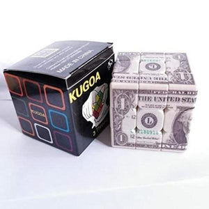Dollar Bill Rubik Cube Puzzle-birthday-gift-for-men-and-women-gift-feed.com