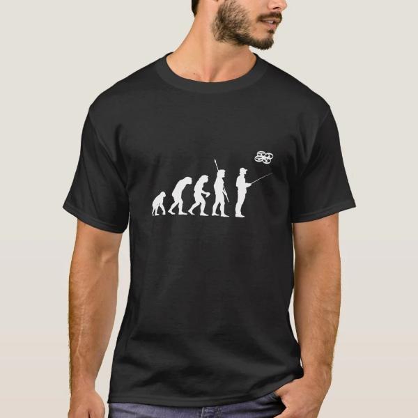 Drone Evolution T-Shirt-birthday-gift-for-men-and-women-gift-feed.com