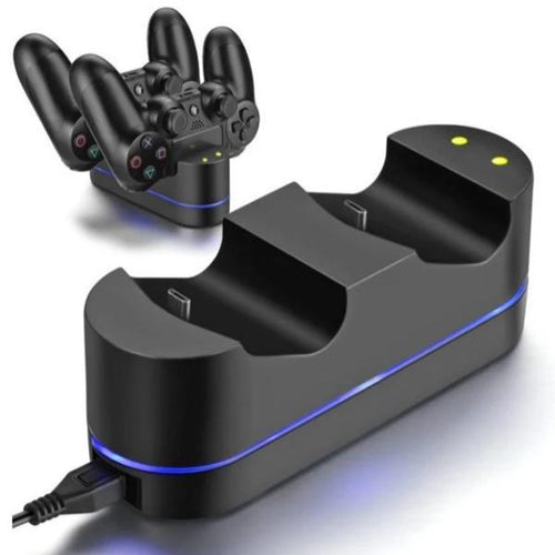 Dual USB PS4 Docking Charger-birthday-gift-for-men-and-women-gift-feed.com