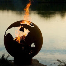 Load image into Gallery viewer, Earth Cut Out Fire Pit-birthday-gift-for-men-and-women-gift-feed.com
