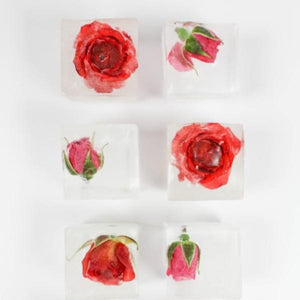 Edible Miniature ROSE Buds Ice Cubes-birthday-gift-for-men-and-women-gift-feed.com