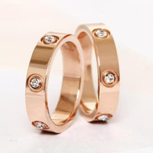 Load image into Gallery viewer, Elegant Rose Gold Love Ring For Couple-birthday-gift-for-men-and-women-gift-feed.com
