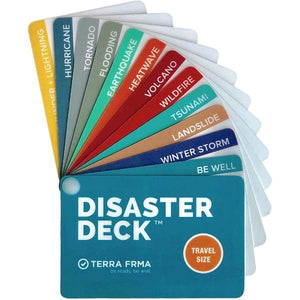 Emergency Survival Kit Instruction Cards For Disasters-birthday-gift-for-men-and-women-gift-feed.com