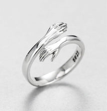 Load image into Gallery viewer, Everybody needs a HUG RING-birthday-gift-for-men-and-women-gift-feed.com

