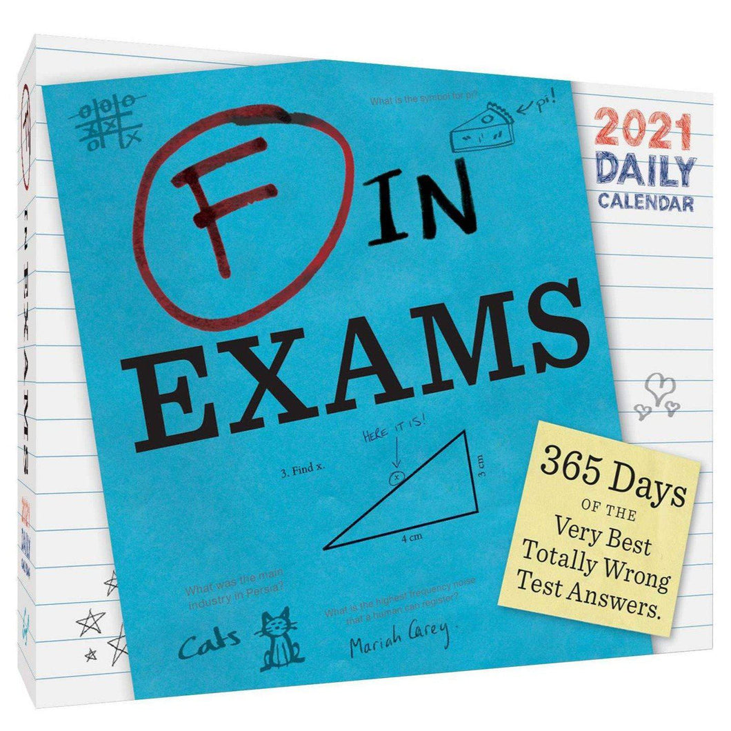 F in Exams Hilariously Wrong Answers Book-birthday-gift-for-men-and-women-gift-feed.com