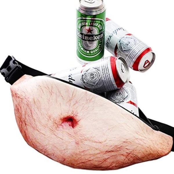 Fake Belly Fanny Pack-birthday-gift-for-men-and-women-gift-feed.com