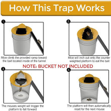 Load image into Gallery viewer, Flip N Slide Bucket Lid Mouse Trap-birthday-gift-for-men-and-women-gift-feed.com
