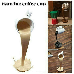 Floating Coffee Cup Splash Kitchen Decor-birthday-gift-for-men-and-women-gift-feed.com