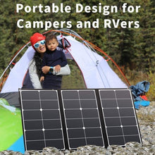 Load image into Gallery viewer, Foldable 60W Portable Solar Panel with USB Outputs-birthday-gift-for-men-and-women-gift-feed.com
