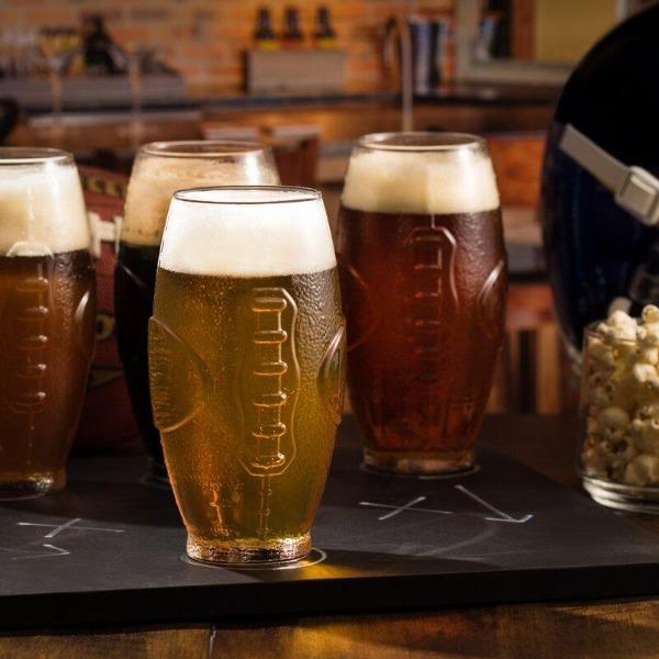 Football Beer Mugs For Superbowl Party-birthday-gift-for-men-and-women-gift-feed.com