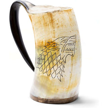 Load image into Gallery viewer, Genuine Viking Drinking Horn Mug-birthday-gift-for-men-and-women-gift-feed.com
