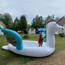 Load image into Gallery viewer, Giant 6 Person Inflatable Unicorn Float-birthday-gift-for-men-and-women-gift-feed.com

