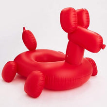 Load image into Gallery viewer, Giant Inflatable Red Balloon Dog Pool Float-birthday-gift-for-men-and-women-gift-feed.com
