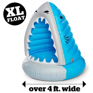 Giant Man Eating Shark Pool Float-birthday-gift-for-men-and-women-gift-feed.com
