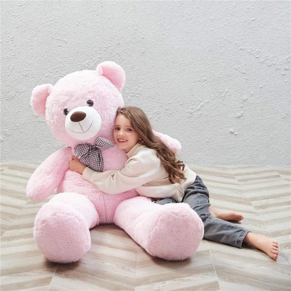 Giant Pink Teddy Bear-birthday-gift-for-men-and-women-gift-feed.com