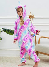 Load image into Gallery viewer, Girls Unicorn Pajamas Onesie-birthday-gift-for-men-and-women-gift-feed.com
