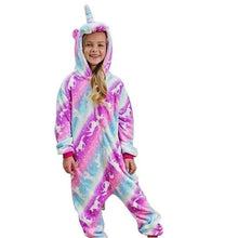 Load image into Gallery viewer, Girls Unicorn Pajamas Onesie-birthday-gift-for-men-and-women-gift-feed.com
