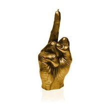 Load image into Gallery viewer, Gold Middle Finger Candle-birthday-gift-for-men-and-women-gift-feed.com
