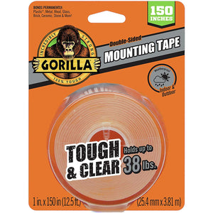 Gorilla Tough & Clear Double Sided Mounting Tape-birthday-gift-for-men-and-women-gift-feed.com