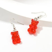Load image into Gallery viewer, Gummy Bear Dangle Earrings for Girls-birthday-gift-for-men-and-women-gift-feed.com
