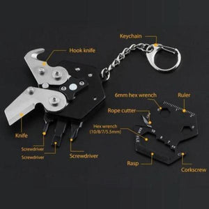 Hexagonal Multi Tool with Folding Knife-birthday-gift-for-men-and-women-gift-feed.com