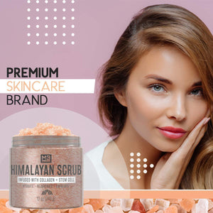 Himalayan Salt Scrub Infused with Collagen and Stem Cell-birthday-gift-for-men-and-women-gift-feed.com