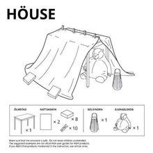 Load image into Gallery viewer, IKEA Blanket Fort Designs For Kids-birthday-gift-for-men-and-women-gift-feed.com
