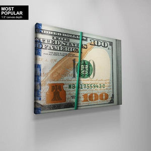 IKONICK Rubberband Racks Money Canvas Art-birthday-gift-for-men-and-women-gift-feed.com