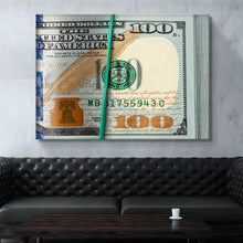 Load image into Gallery viewer, IKONICK Rubberband Racks Money Canvas Art-birthday-gift-for-men-and-women-gift-feed.com
