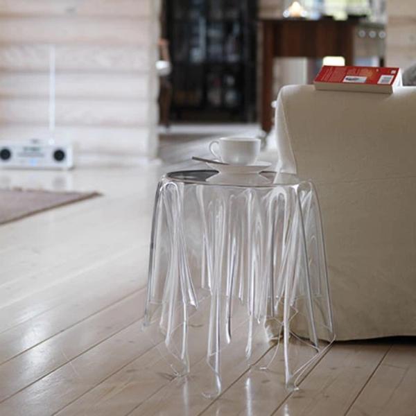 ILLUSION Invisible Acrylic Table-birthday-gift-for-men-and-women-gift-feed.com