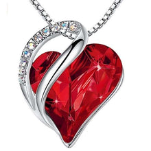 Load image into Gallery viewer, Infinity Love Heart Pendant Necklace for Women-birthday-gift-for-men-and-women-gift-feed.com
