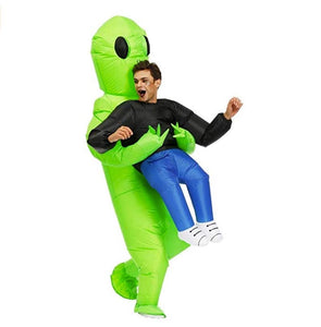 Inflatable Alien Abduction Costume-birthday-gift-for-men-and-women-gift-feed.com
