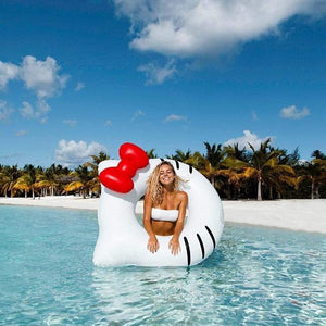Inflatable HELLO KITTY Pool Toys-birthday-gift-for-men-and-women-gift-feed.com