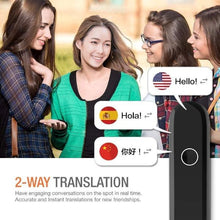 Load image into Gallery viewer, Instant Language Translator Device For Traveling-birthday-gift-for-men-and-women-gift-feed.com
