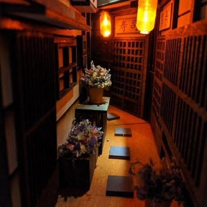 Japan Old Town MiniAlley Bookshelf-birthday-gift-for-men-and-women-gift-feed.com