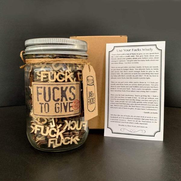 Jar Of Fucks to Give-birthday-gift-for-men-and-women-gift-feed.com
