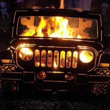 Load image into Gallery viewer, Jeep Fire Pit Outdoor Fire Pit For BBQ Camping-birthday-gift-for-men-and-women-gift-feed.com
