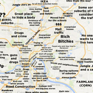 Judgmental Maps: Your City. Judged.-birthday-gift-for-men-and-women-gift-feed.com
