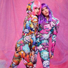 Load image into Gallery viewer, Junk Food Apocalypse Onesie Anime Cosplay Jumpsuit-birthday-gift-for-men-and-women-gift-feed.com
