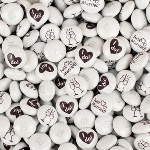 Just Married Personalized M&M'S-birthday-gift-for-men-and-women-gift-feed.com
