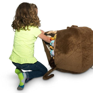 Kids Stuffed Animal Storage Bean Bag Chair-birthday-gift-for-men-and-women-gift-feed.com