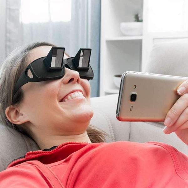 Lazy Prism Mirror Glasses Read Laying Down-birthday-gift-for-men-and-women-gift-feed.com